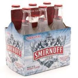 Smirnoff Ice Original 6 pack 6 pack bottles