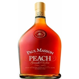 Paul Masson Grande Amber Peach Flavored Brandy - 750mL