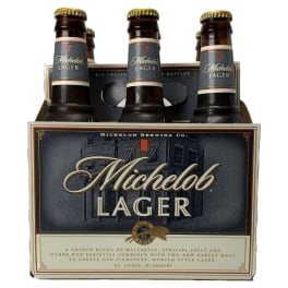 Michelob Lager - 6 bottles / 12oz