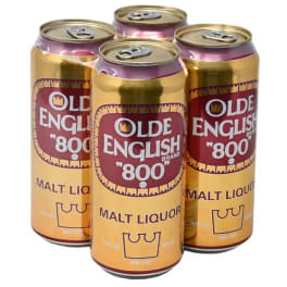 Olde English 800 Malt Liquor - 4 cans / 16oz