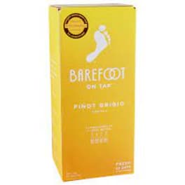 BAREFOOT ON TAP PINOT GRIGIO 3.0L