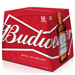 BUDWEISER 12 PK