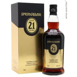 Springbank 21 Year Single Malt Scotch Whiskey - 750mL