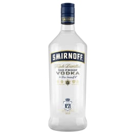 SMIRNOFF 100 PROOF 1.75L