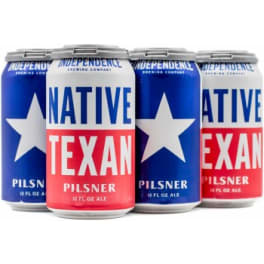 Independence Native Texan - 6 pack can / 12oz