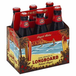 Kona Longboard Island Lager - 6 bottles / 12oz