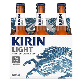 Kirin Light - 6 pack bottle / 12oz