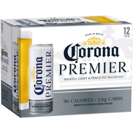 Corona Premier - 12 pack can / 12oz