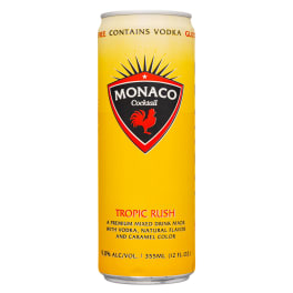 Monaco Tropic Rush Cocktail - 1 can / 12oz
