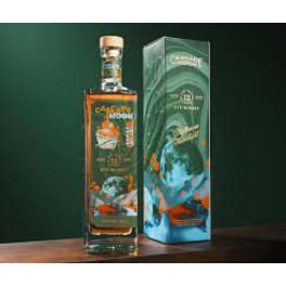 CASCADE MOON RARE 13 YEARS AGED RYE WHISKY