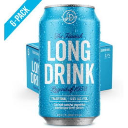 Long Drink, Canned Citrus Cocktail (6-pack)