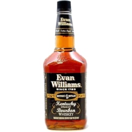 Evan Williams Black Label Bourbon Whiskey - 1L