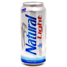 NATURAL LIGHT SINGLE 16OZ