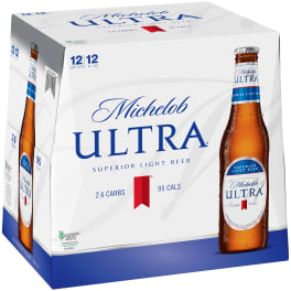 Michelob Ultra 12pk 12oz bottles