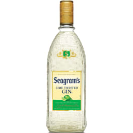 Seagram's Gin Lime Twisted London Dry Gin - 750mL