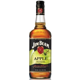 Jim Beam Apple Liqueur Infused with Kentucky Straight Bourbon Whiskey Bottle (750 ml)