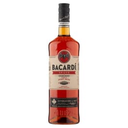 Bacardi Gluten Free Spiced Rum Bottle (1 L)