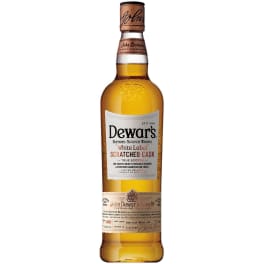 Dewar's White Label Scratched Cask Whiskey Scotch - 750mL