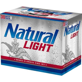 NATURAL LIGHT30PK - 12OZ CAN
