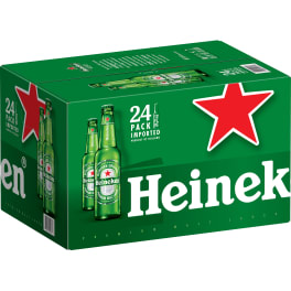 Heineken Premium Lager - 18 bottles / 12oz