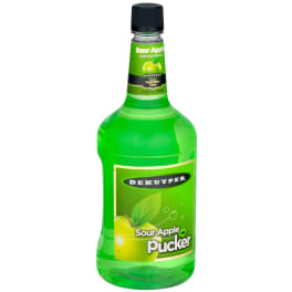 DEKUYPER SOUR APPLE PUCKER 1.75L
