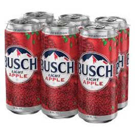Busch Light Apple 6pack 16oz