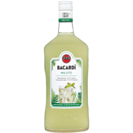 Bacardi Gluten Free Mojito Premium Rum RTD Cocktail Bottle (1.75 L)