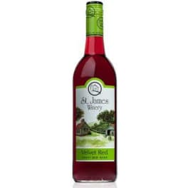 ST JAMES WINERY VELVET RED 750ml