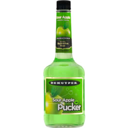 DeKuyper Sour Apple Pucker - 750mL