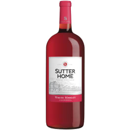 SUTTER HOME WHITE MERLOT 1.5L