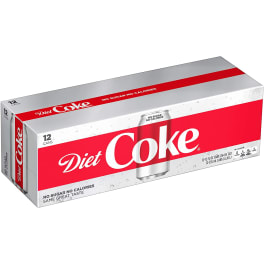 Diet Coca-Cola 12 pack 12 oz can