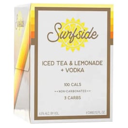 Surfside Iced Tea & Lemonade + Vodka - 4 Pack
