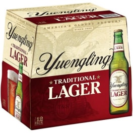 Yuengling Traditional Lager 12 Pack Bottle