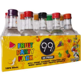 99 SCHNAPS FRUIT PARTY PACK 10PK