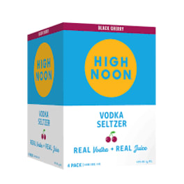 High Noon Black Cherry - 4 Pack