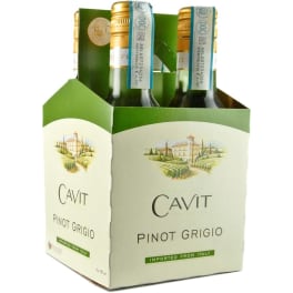 CAVIT PINOT GRIGIO 187ML 4 PACK