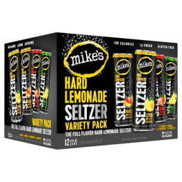 MIKE'S VARIETY SELTZER 12 PK