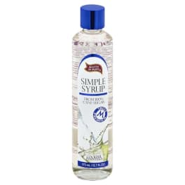 MASTER OF MIXES SIMPLE SYRUP 375ML