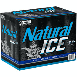 Natural Ice - 30 pack can 12oz
