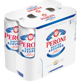 Peroni Nastro Azzurro 6pack 11.2oz