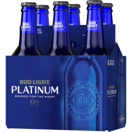 Bud Light Platinum 6pack 12oz