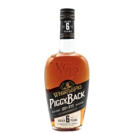 Whistle Pig Piggy Back Rye 6yrs 750ml