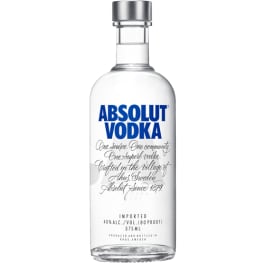Absolut 80 Proof Vodka - 375mL
