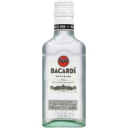 Bacardi 80 Proof Superior Rum - 200mL
