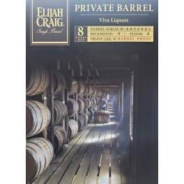 Elijah craig Barrel proof Store select (Hazmat City jam)