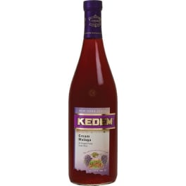 Kedem Cream Malaga Red Wine Bottle New York (750 ml)