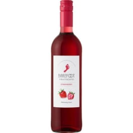 Barefoot Fruitscato Strawberry Moscato Bottle California (750 ml)