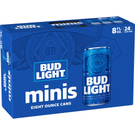 Bud light 24pk 8 oz cans
