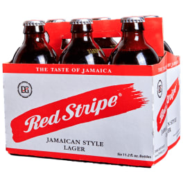 Red Stripe 6pk bottles