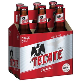 Tecate 6pk bottles